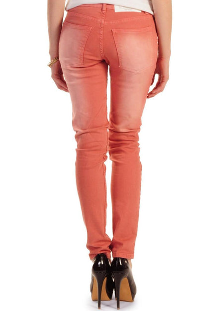 Дамски дънки с избелващ ефект Cheap Monday